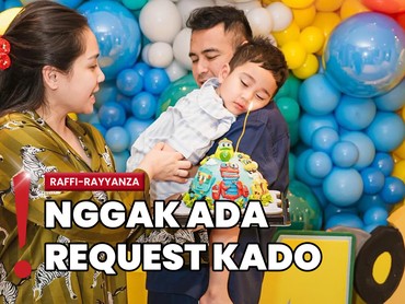 Sakit saat Ultah ke-4, Rayyanza Tetap Ceria Diberi Kejutan Raffi-Nagita