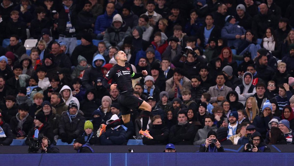 Hasil Liga Champions: Umpan Silang Leverkusen Bikin City Keok 0-2