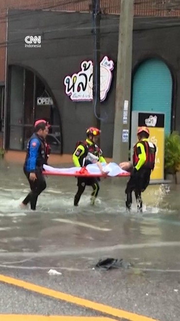Korban Tewas Banjir di Thailand Naik Jadi 33 Orang