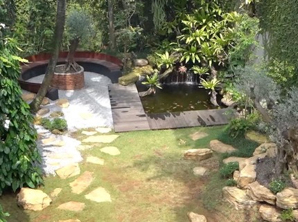 7 Potret Asri Pekarangan Rumah Irfan Hakim, Ada Pohon Zaitun