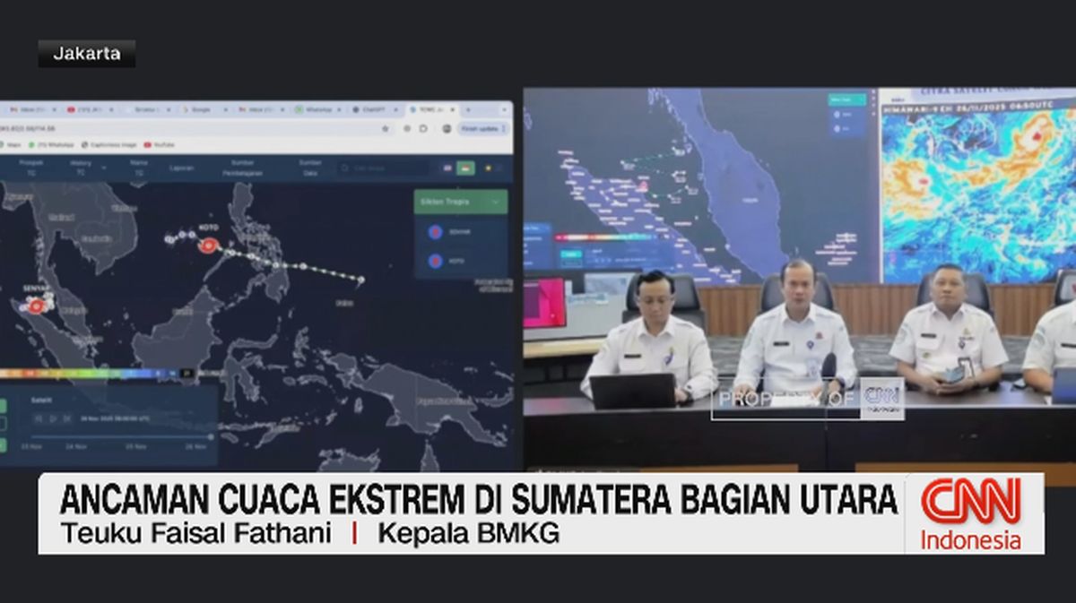 VIDEO: Ancaman Cuaca Ekstrem di Sumatera Bagian Utara