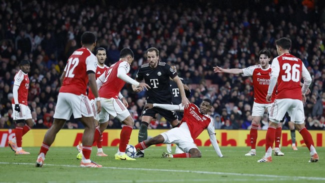 Striker Bayern Munchen, Harry Kane yakin bakal bertemu kembali Arsenal di Liga Champions dan menantikan pertemuan tersebut.