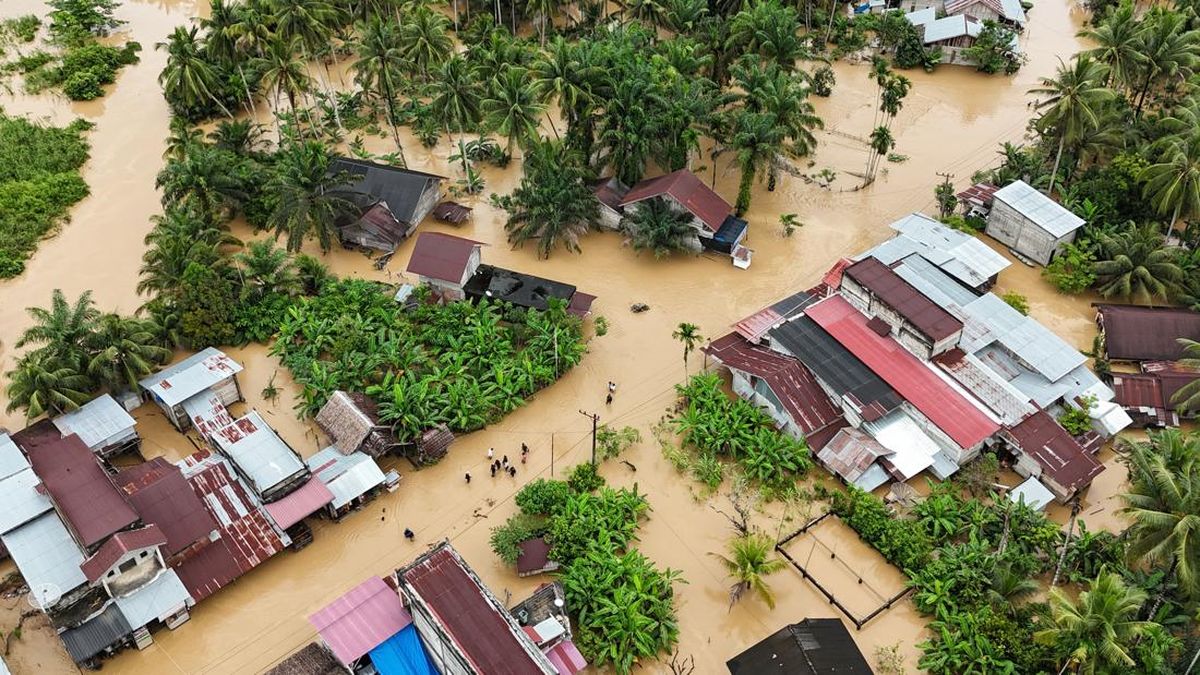 Banjir Terjang Deliserdang Sumut, 15.101 Rumah Terendam
