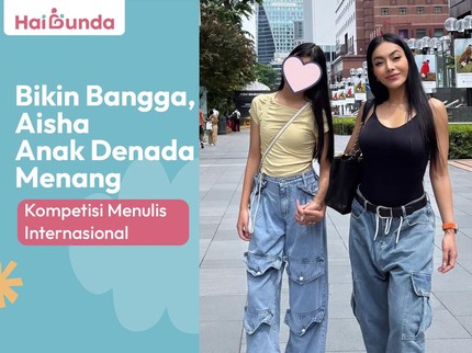 Bikin Bangga, Aisha Anak Denada Menang Kompetisi Menulis Internasional