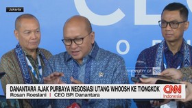 Danantara Ajak Purbaya Negosiasi Utang Whoosh ke Tiongkok
