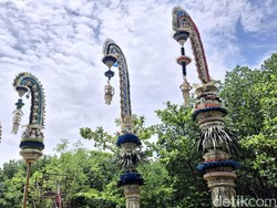 Menengok Lomba Penjor di Serangan, Satu Penjor Habiskan hingga Rp 35 juta