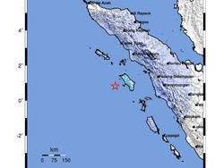 Gempa M 6,3 Sinabang Aceh Dirasakan di Simeuleu hingga Medan