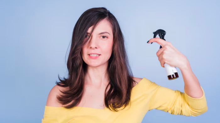 Heat protectant berkualitas. Investasi ini penting untuk melindungi rambut dari panas/Foto: freepik.com/freepik