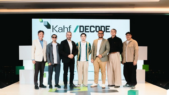 Kahf DECODE dihadiri dr. M. Akbar Wedyadhana, Ricky Harun, dr. Hassan Galadari, Bryan Domani, Andrie Kurniarahman, Iga Massardi, Anton Wirjono.