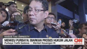VIDEO: Kasus Tax Amnesty, Menkeu Purbaya: Biarkan Proses Hukum Jalan