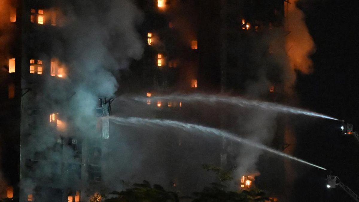 Kebakaran Hebat 7 Apartemen, KJRI Buka Suara Kondisi WNI di Hong Kong