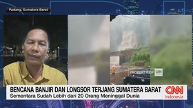 VIDEO: Bencana Banjir & Longsor di Sumbar, 20 Orang Meninggal