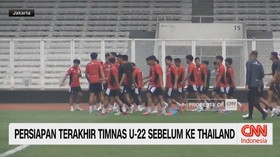 VIDEO: Persiapan Terakhir Timnas U-22 Sebelum Ke Thailand