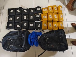 Polda Riau Tangkap 2 Kurir Narkoba, 27 Kg Sabu Siap Edar Disita