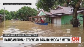 VIDEO: Ratusan Rumah Terendam Banjir Hingga 2 Meter