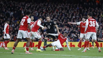 Update Eksklusif Olahraga CNN : Klasemen Liga Champions: Arsenal Kedinginan di Puncak Eropa