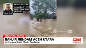 VIDEO: Banjir Rendam Aceh Utara