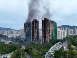 Apartemen Terbakar di Hong Kong, 75 Orang Tewas