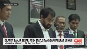 VIDEO: Dilanda Banjir Besar, Aceh Status Tanggap Darurat 14 Hari