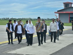 Komisi II DPR Tinjau PLBN Serasan, Bupati Natuna Minta Percepat Pembangunan