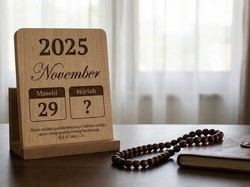 Tanggal Hijriah Hari Ini 29 November 2025, Cek Konversi Lengkapnya di Sini!