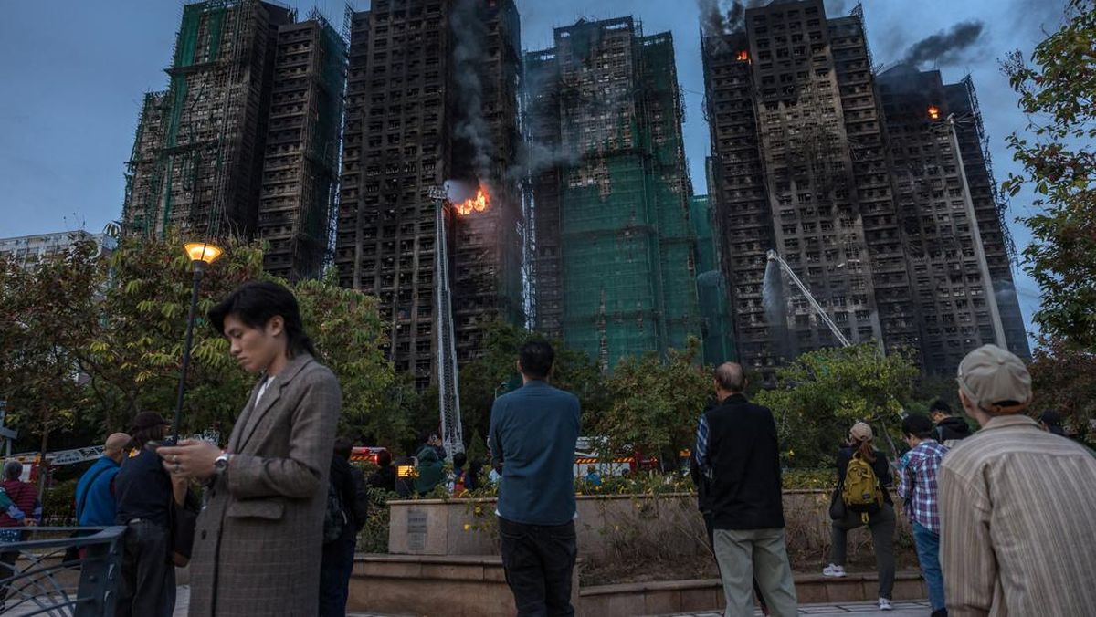 Kebakaran 7 Apartemen Hong Kong, 36 WNI Masih Hilang