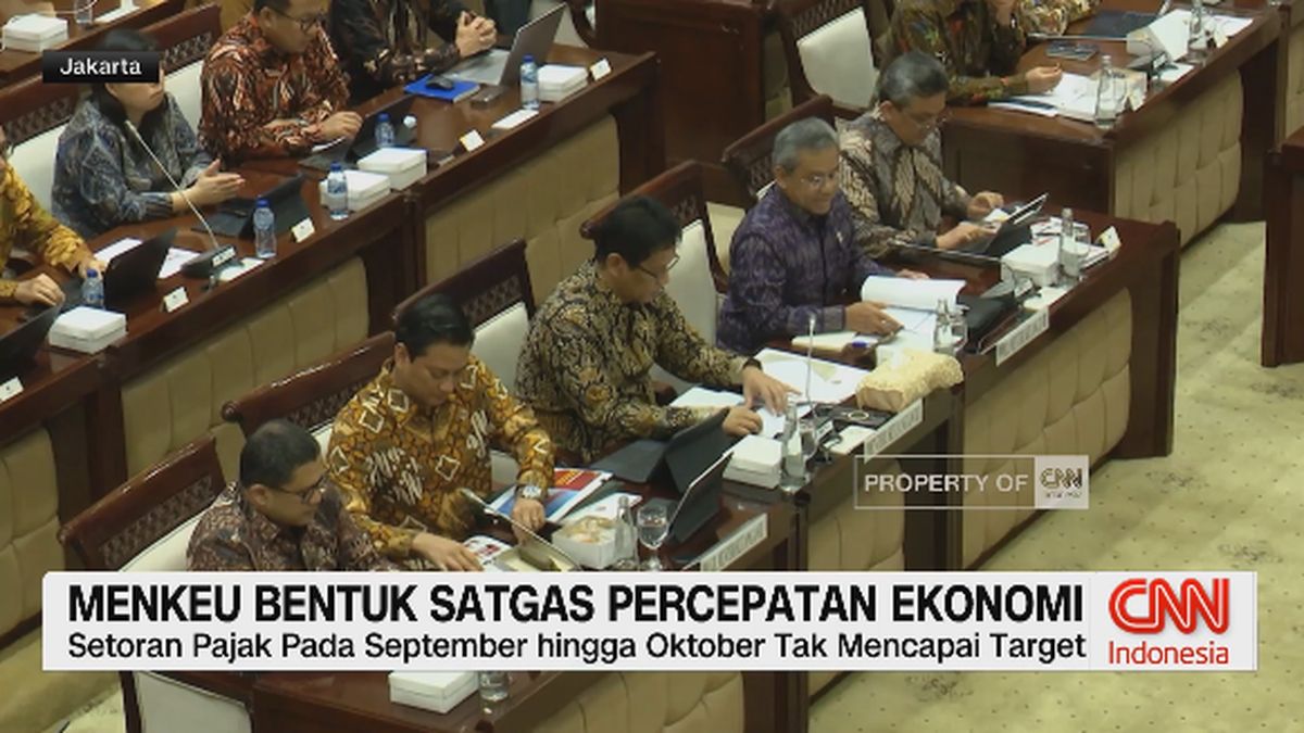 VIDEO: Menkeu Bentuk Satgas Percepatan Ekonomi