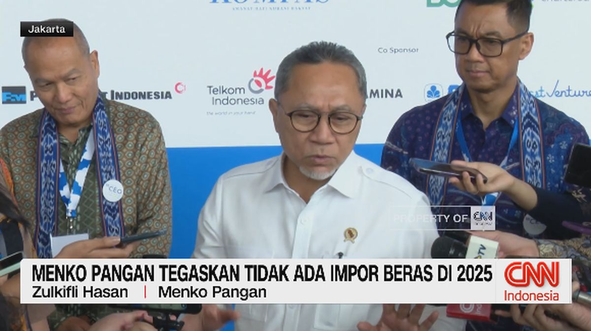 VIDEO: Menko Pangan Tegaskan Tidak Ada Impor Beras di 2025
