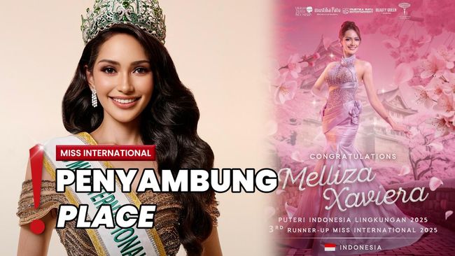 Wakil Indonesia Melliza Xaviera Raih Gelar 3rd Miss International 2025