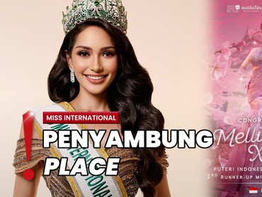 Wakil Indonesia Melliza Xaviera Raih Gelar 3rd Miss International 2025