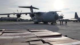 Pemerintah Terbangkan 4 Pesawat Kirim Bantuan ke Aceh hingga Sumbar