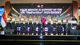 Kapolri Tegaskan Komitmen Kesetaraan Gender Polri di UN Women HeForShe