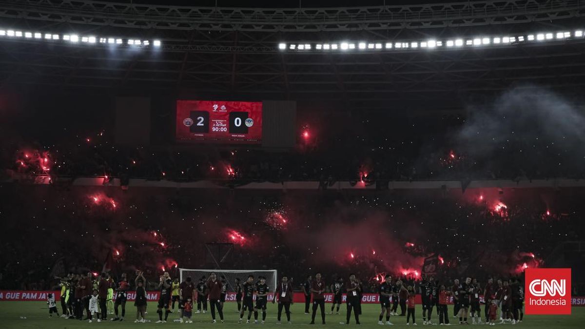FOTO: Persija Libas PSIM di GBK, Pesta Ulang Tahun yang Sempurna
