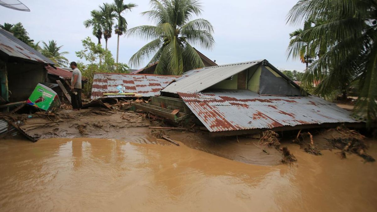 Bantuan Sentuh Pining, Daerah Aceh Tersulit Dijangkau Imbas Banjir