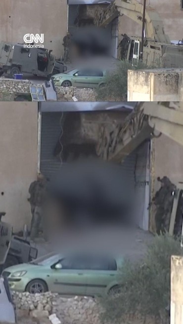 Detik-detik Pasukan Israel Tembak Dua Pria Palestina di Tepi Barat