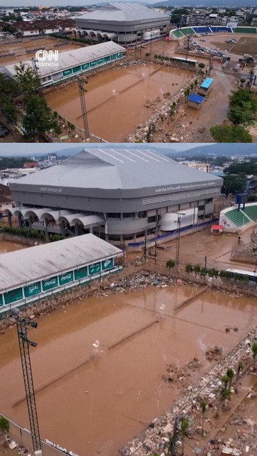 Penampakan Hat Yai di Thailand Kacau usai Dilanda Banjir Besar