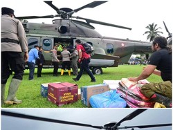 Kirim Bantuan Bencana, 11 Helikopter Kelilingi Daerah Terisolasi di Sumatera