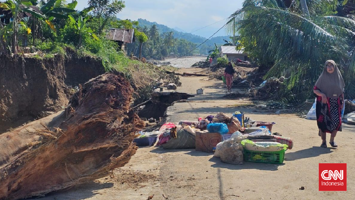 Pengungsi Banjir Longsor di Aceh Terancam Kelaparan