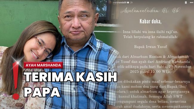 Ayah Meninggal Dunia, Marshanda Tulis Puisi Panjang di Instagram