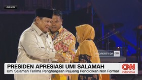 VIDEO; Presiden Prabowo Apresiasi Umi Salamah