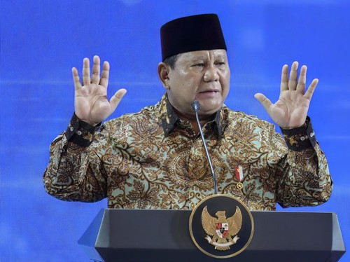 Prabowo: Tak Semua Harus Masuk Pemerintah, PDIP Boleh di Luar