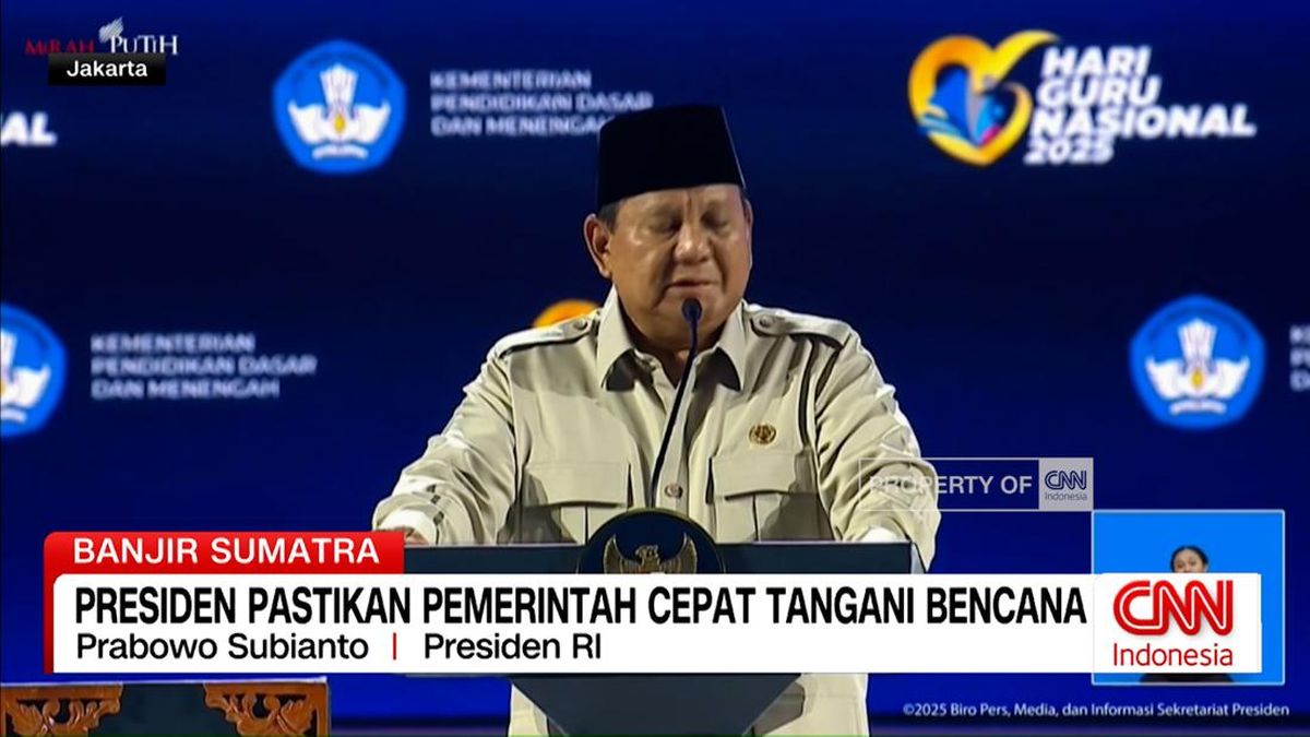 VIDEO: Presiden Pastikan Pemerintah Cepat Tangani Bencana