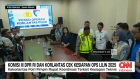 VIDEO: Komisi III DPR RI dan Korlantas Cek Kesiapan Ops Lilin 2025