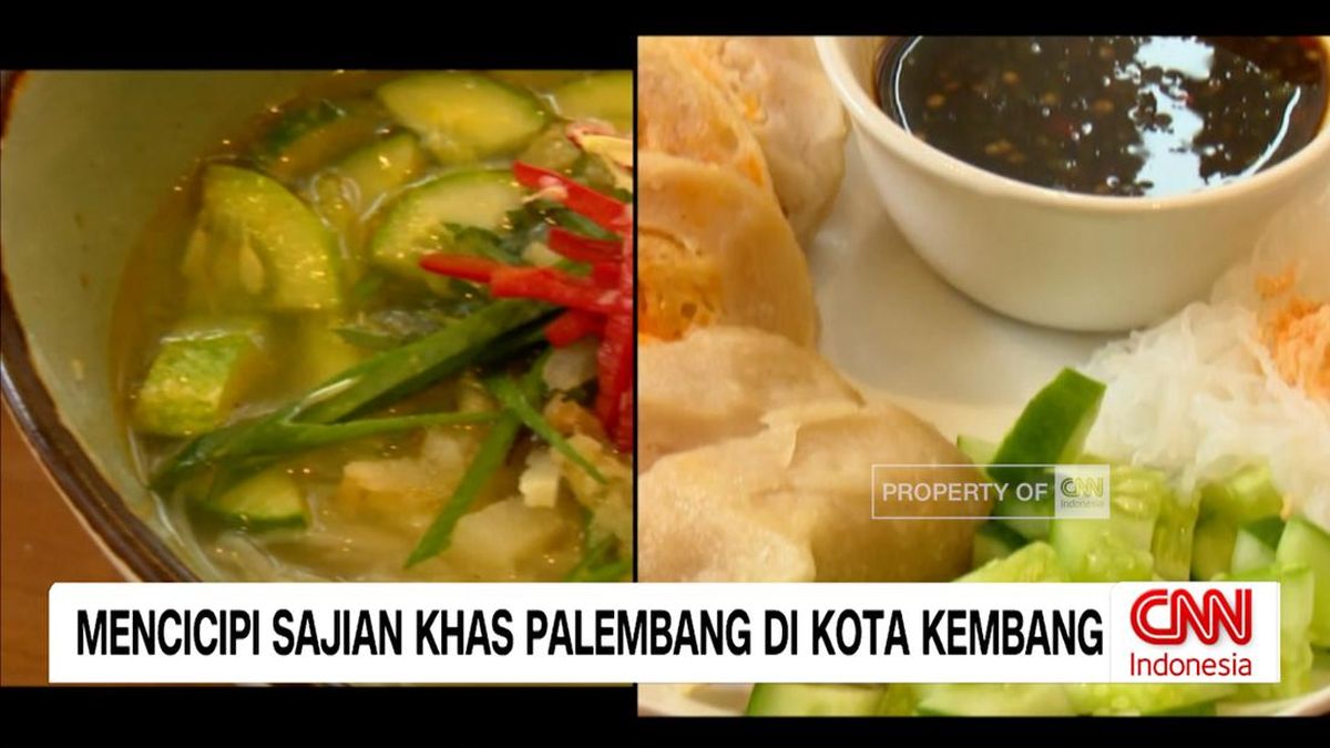 VIDEO: Mencicipi Sajian Khas Palembang di Kota Kembang
