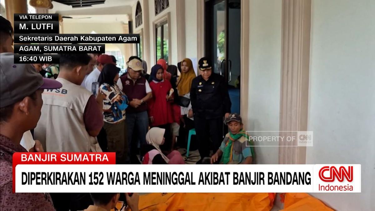 VIDEO: Diperkirakan 152 Warga Meninggal Akibat Banjir Bandang
