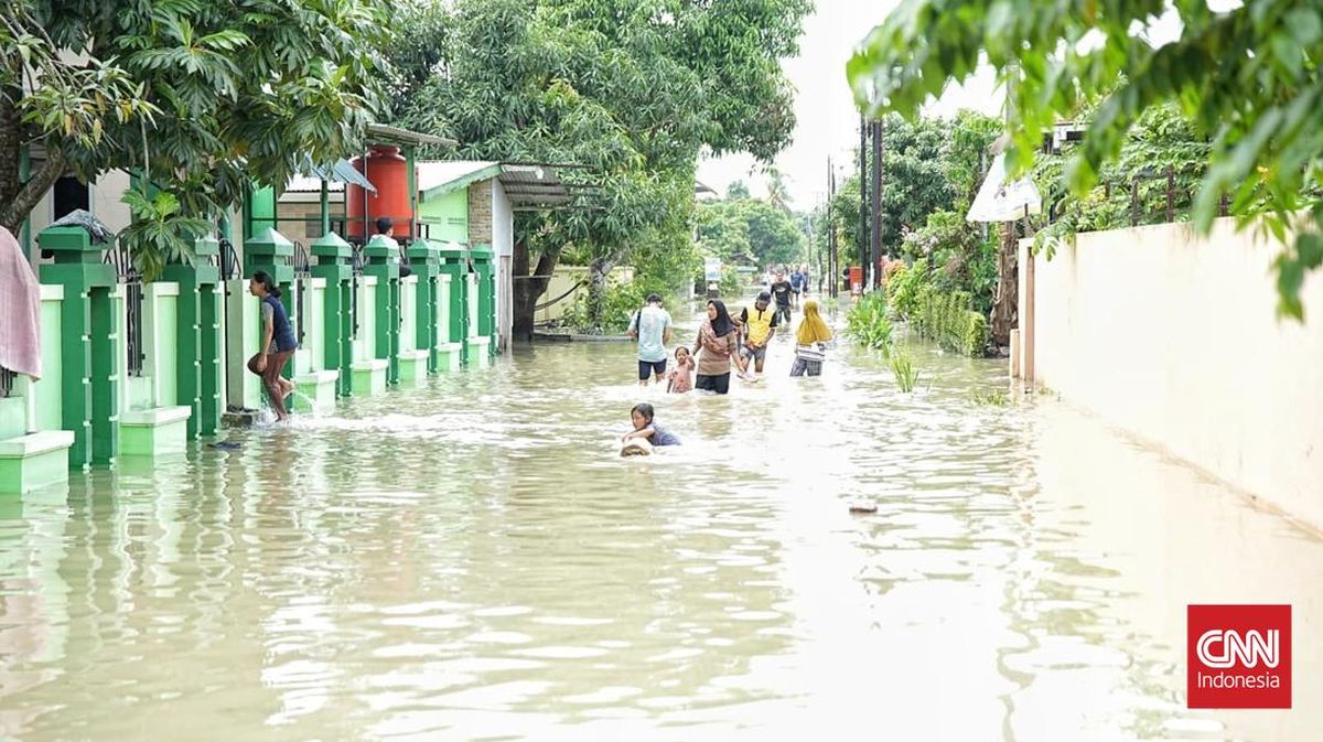 Banjir Deli Serdang Sumut, 16 Orang Tewas dan 40.094 Rumah Terendam