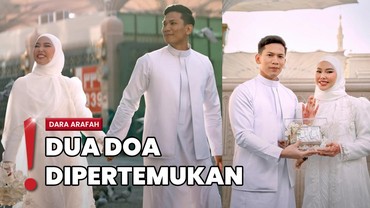 Mimpi Terwujud, Dara Arafah Dinikahi Rehan Mubarok di Madinah 