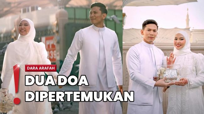 Mimpi Terwujud, Dara Arafah Dinikahi Rehan Mubarok di Madinah