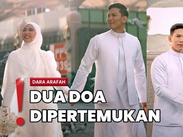 Mimpi Terwujud, Dara Arafah Dinikahi Rehan Mubarok di Madinah
