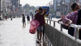 FOTO: Darurat Nasional Banjir, Sri Lanka Minta Bantuan Internasional